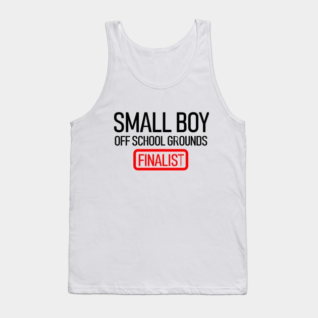 Small Boy Off School Grounds Tank Top by Mr_Vader